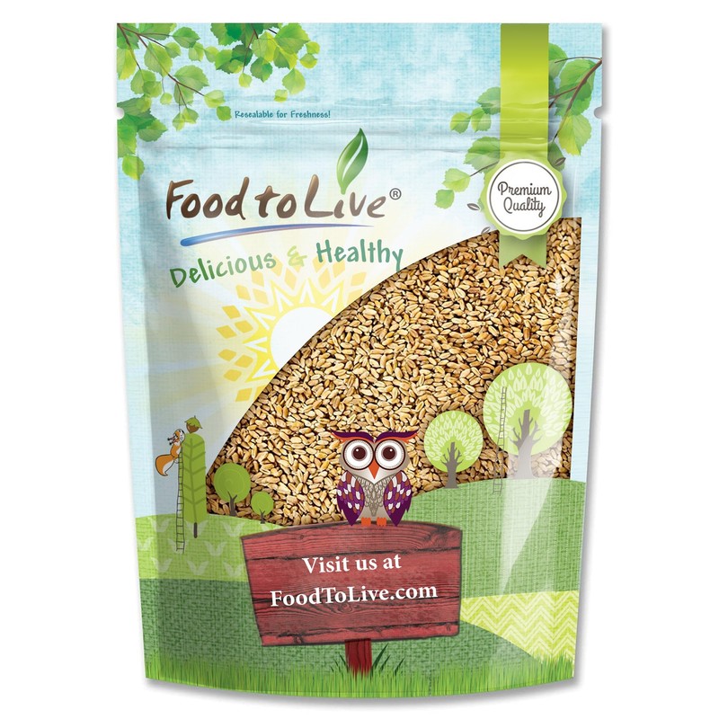 Food to Live Hard Red Wheat Berries, 1 Pound –