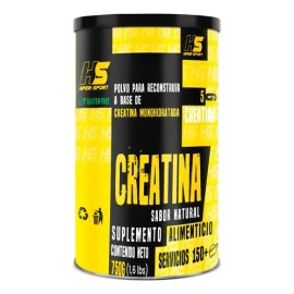 Hs Hiper Sports Creatina Monohidratada 750g 150servs Natural                                                                                          