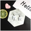 Cute Little Tooth Earrings Dangle Earrings for Hygienist Gift Funny