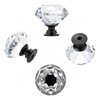 Ravinte Pack of 10 Crystal Drawer Knobs and Handles, Clear