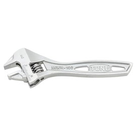 TONE Hyper Worm Adjustable Wrench (with Graduation) MWR-100 Overall Length 100mm