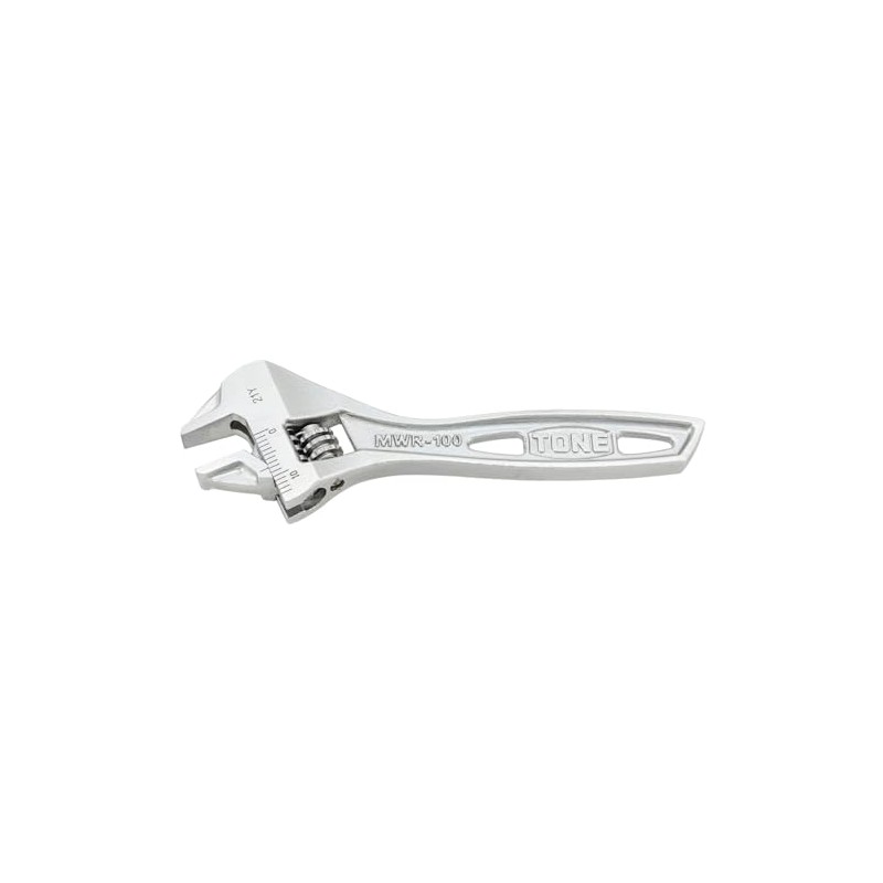 TONE Hyper Worm Adjustable Wrench (with Graduation) MWR-100 Overall Length