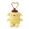 Sanrio 174670 Mini Mascot Holder, Pompompurin, Polyester Steel,