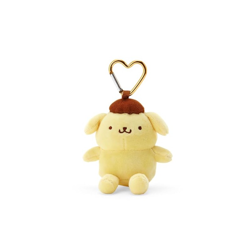 Sanrio 174670 Mini Mascot Holder, Pompompurin, Polyester Steel,