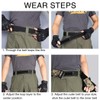 IDOGEAR 2 Inch Tactical Belt Combat Quick Release Buckle Rigger