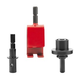 YXYYXY 42494 Quick Connect Kit for Eskimo Ice Fishing Auger Drill, Compatible with Eskimo Auger Drill, Impact-Style Release System, Includes Anchor Install Adapter for Pistol Drill Bits & Augers