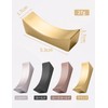 happykau Chopsticks Rest, 5 Pieces, Stylish, Stainless Steel, Cutlery Rest,