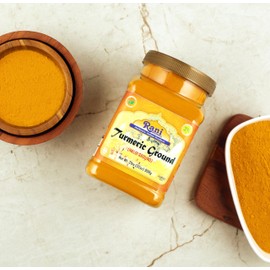 Rani Turmeric (Haldi) Root Powder Spice, (High Curcumin Content) 32oz (2lbs) 908g Bulk PET Jar ~ All Natural | 100% Pure, Salt Free | Vegan | Gluten Friendly | NON-GMO | Kosher | Indian Origin