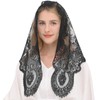 Spanish Mantilla Triangular Mantilla Lace Head Covering Mass Catholic Church