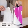 Steel Function 28 cm K?chenrollenhalter Pisa Farbe: Pink