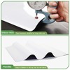 HOMiDEK Magnetic Dry Erase Board: Small Fridge Whiteboard, Flexible Refrigerator