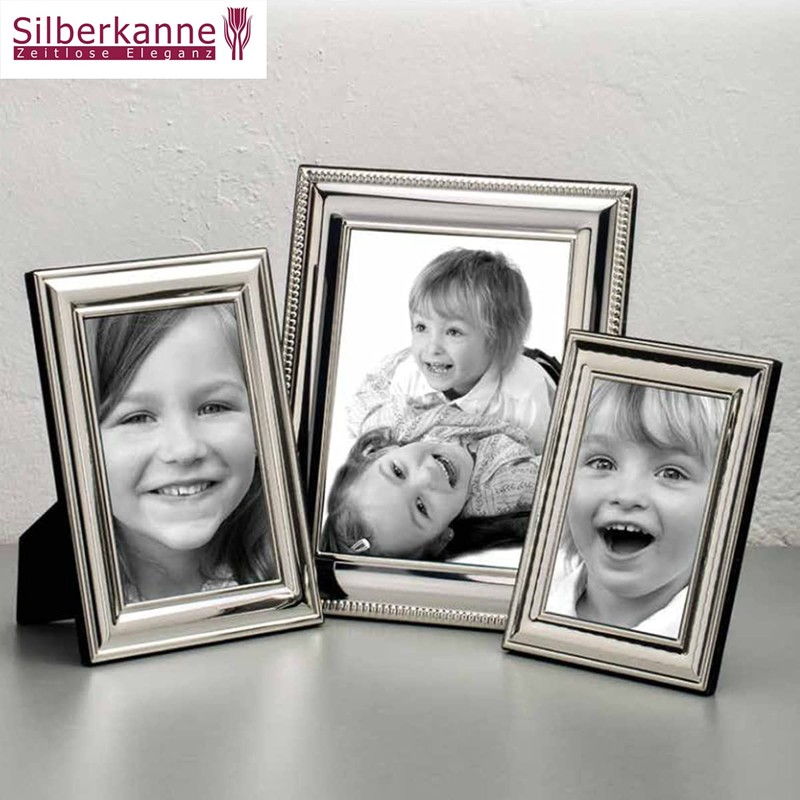 SILBERKANNE Picture Frame Hammer Look 13 x 18 cm Premium