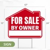 Venicor 3PC For Sale By Owner Sign with Stakes, 17