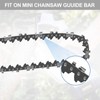 Mini Chainsaw Replacement Chain, 1/4 Inch Pitch 1 mm 28
