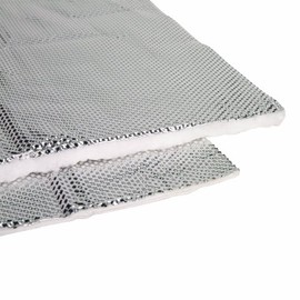 Heatshield Products 175102 Heatshield Armor 1/2" Thick x 1' Wide x 2' Long Exhaust Pipe Heat Shield,Silver/Aluminum
