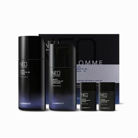 The Face Shop Neo Classic Homme Black Essential 2-piece promotion / 더페이스샵 네오 클래식 옴므 블랙 에센셜 2종 기획