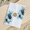 PONATIA 50PCS Vellum Jackets for 5x7 Invitation Cards- 135GSM Navy