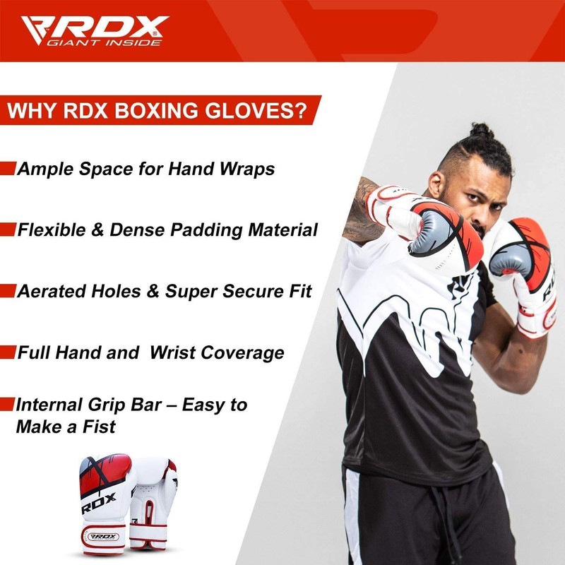 RDX Boxing Gloves for Training and Muay Thai | Maya