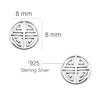 SOFIA MILANI - Shou Zen Women's Earrings 925 Silver, Sterling