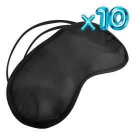10 Pz Antifaz Para Dormir Descanso Blackout Spa Máscara Ojos                                                                                          
