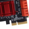 PCIe 3.0 X4 to SATA 3 Adapter Card High Speed