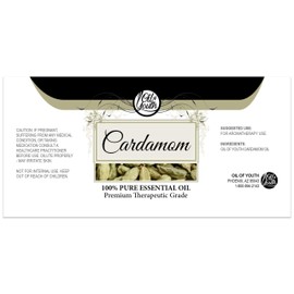 Oil of Youth Essential Oils 4oz - Cardamom Essential Oil - 4 Fluid Ounces