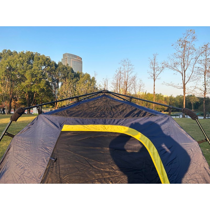 Toogh 3/4 Person Camping Tent with 1 Door, 4 Windows,