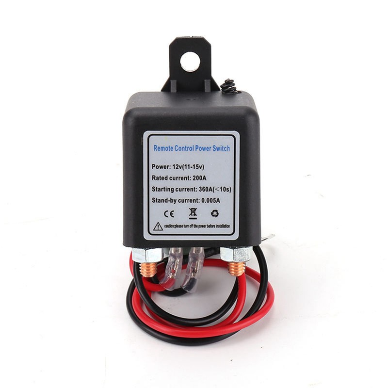 Car Battery Disconnect Switch 200A Low Consumption Battery Leakage Prevention