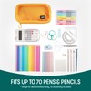 ZIPIT Half & Half Pencil Case | Large Capacity Pencil