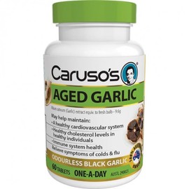 Caruso's Buy Carusos Aged Garlic 60 Tablets Online