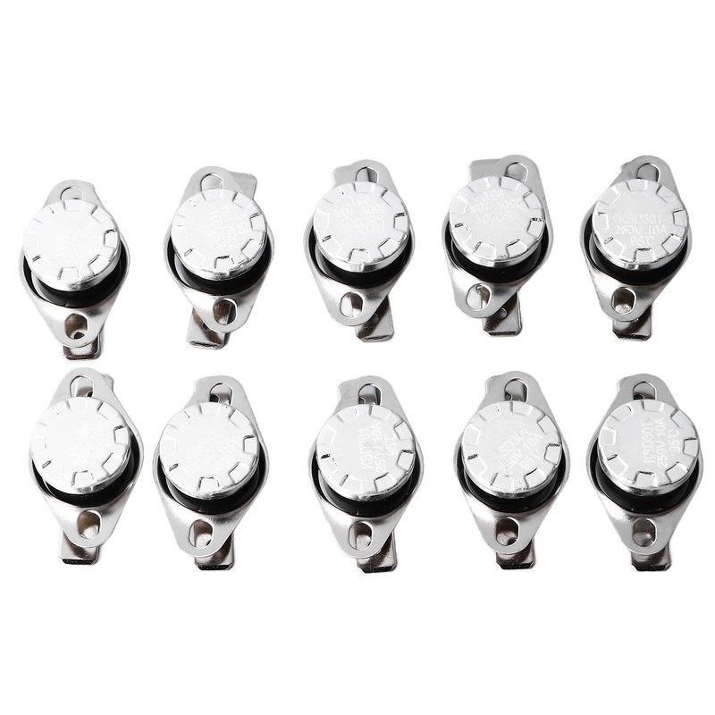 10Pcs Thermal Control Switch Quick Response High Accuracy Control 95℃