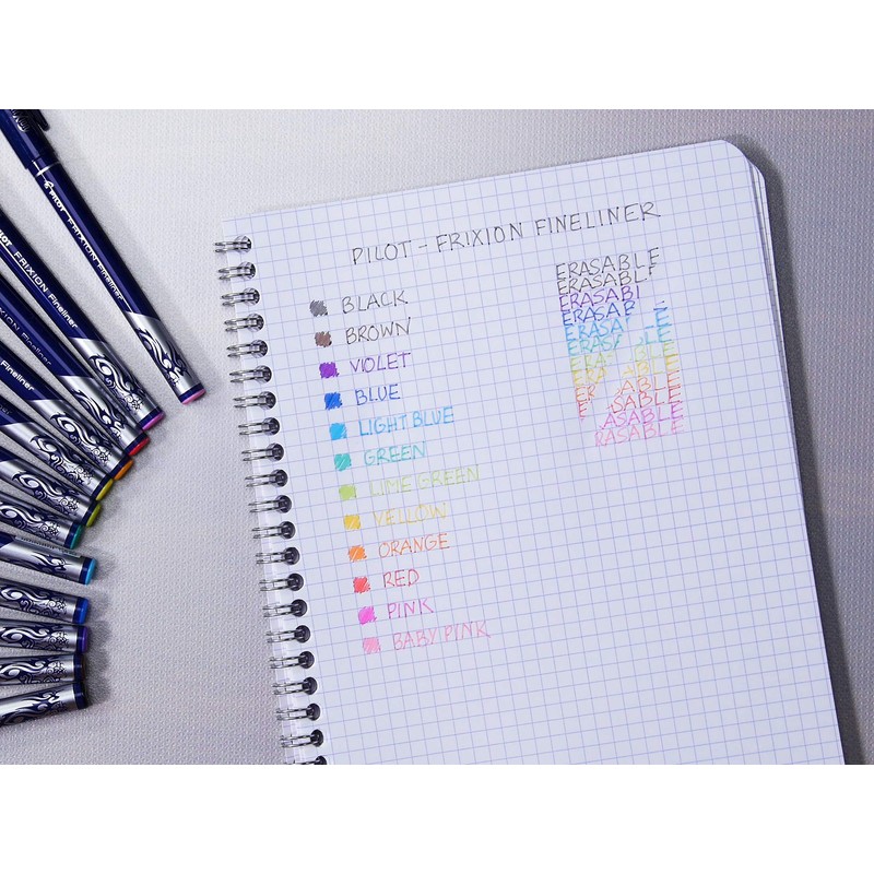 PILOT FriXion Fineliner Erasable Fineliner