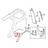 Rexka 25pcs Wheel Arch Molding Clip LR082683 for Land Rover