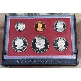 1981-S US Mint Proof Set 6 Coin Set OGP Original Government Packaging