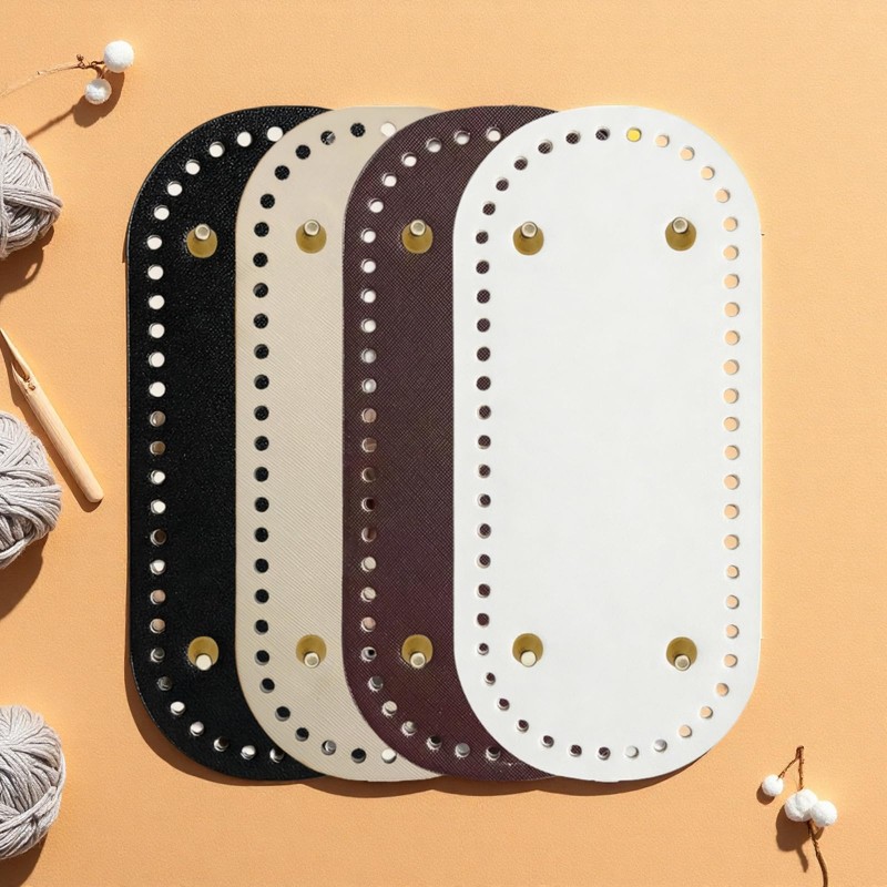 14 Pcs DIY Purse Making Kit, Includes 4 PU Leather