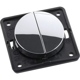 Berker Integro Flow Series Switch Shiny Chrome Loose