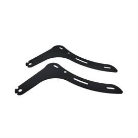 M Maintenanse Adjustable Driver/Passenger Seat Backrest Component:Fixed Mounts For Honda Rabel 300 500 (Rabel 300/500 Matt Black)