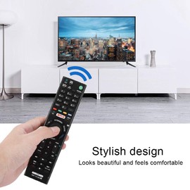 TV Remote Control for TV Remote Control Replacement for RMT-TX100D, RMT-TX101J, RMT-TX102U, RMT-TX102D, RMT-TX101D, RMT-TX100E, RMT-TX101- Black