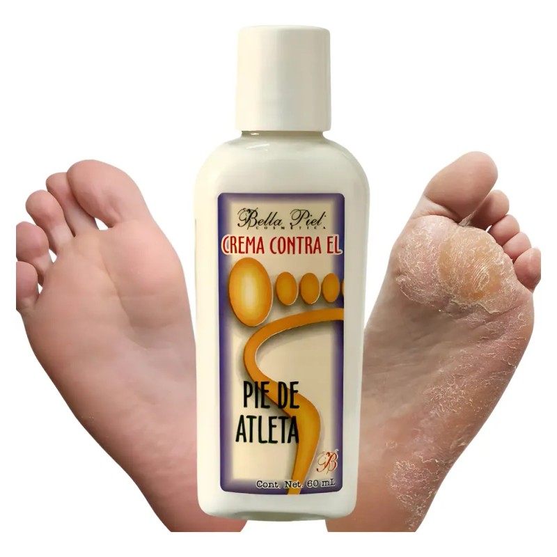 2 Pzas Crema Contra Pie De Atleta Antihongos 60ml Bella