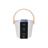 Rento - Sauna Bucket - Aluminium - Colour: White -
