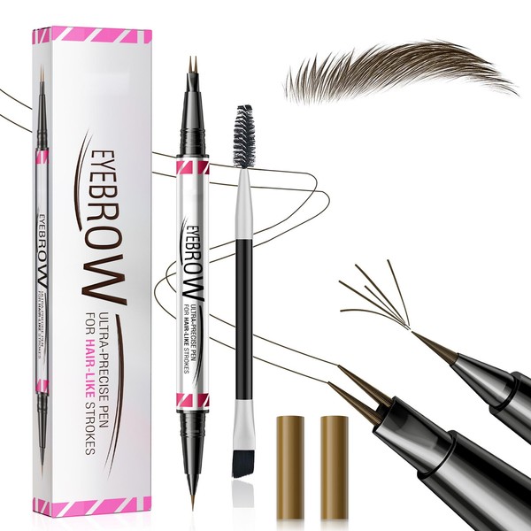 Microblading Eyebrow Pen - Black Brown Eye Brow Pencil -