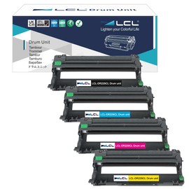 LCL DR229CL Drum Unit Replacement for Brother DR229CL DR-229CL HL-L3220CDW HL-L3280CDW HL-L3295CDW HL-L3300CDW HL-L8245CDW MFC-L3720CDW MFC-L3765CDW MFC-L3780CDW MFC-L8395CDW Printer (4-Pack KCMY)