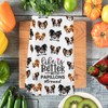PXTIDY Papillon Dog Kitchen Towel Life Is Better With Papillons