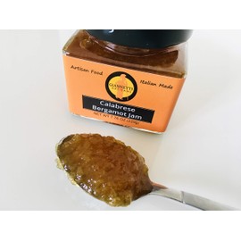 Giannetti Artisans Calabrese Bergamot Jam - Imported from Calabria, Italy - 7.7 oz Jar