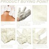 Guantes Exfoliantes de Seda Ajustables para Ducha con Masaje Corporal