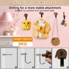 Wenrecu Children's Coat Hooks, Children's Coat Hooks Animal Shape, Children's