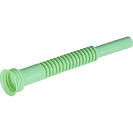hünersdorff 819750 Standard Flexible Spout Pipe Green for Fuel FuelFriend Canisters, Not Suitable for Diesel Fault Refuelling Protection, Red, Outlet Diameter 25 mm/Outlet Length 265 mm