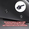 Generic Harley Black Titanium Windshield Screws, Motorcycle Top Performance Fairing