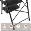 BOCOM 3 Step Ladder, Lightweight Portable Folding Sturdy Iron Step