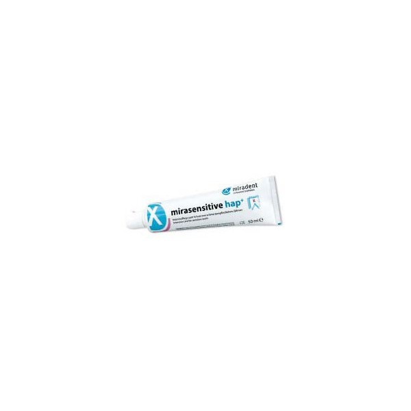 Toothpaste for Hypersensitive Teeth miradent Mirasensitive hap+ Cream 50 ml